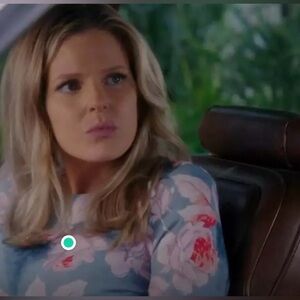 ASO A Pea in the Pod Floral Waist Sash Meternity Blouse‎ Size Large